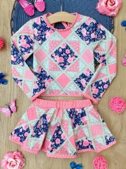 Vintage Patchwork Two Piece Swimsuit 10 Vintage Patchwork Two Piece Swimsuit -MEO Kid Clothing Shop 14.06.2023 223101