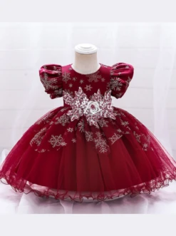 Snowflake Sparkle Princess Dress