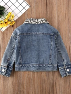 Leopard An A Denim Jacket -MEO Kid Clothing Shop 1c56a12138971459f03c5c30b1696fa9