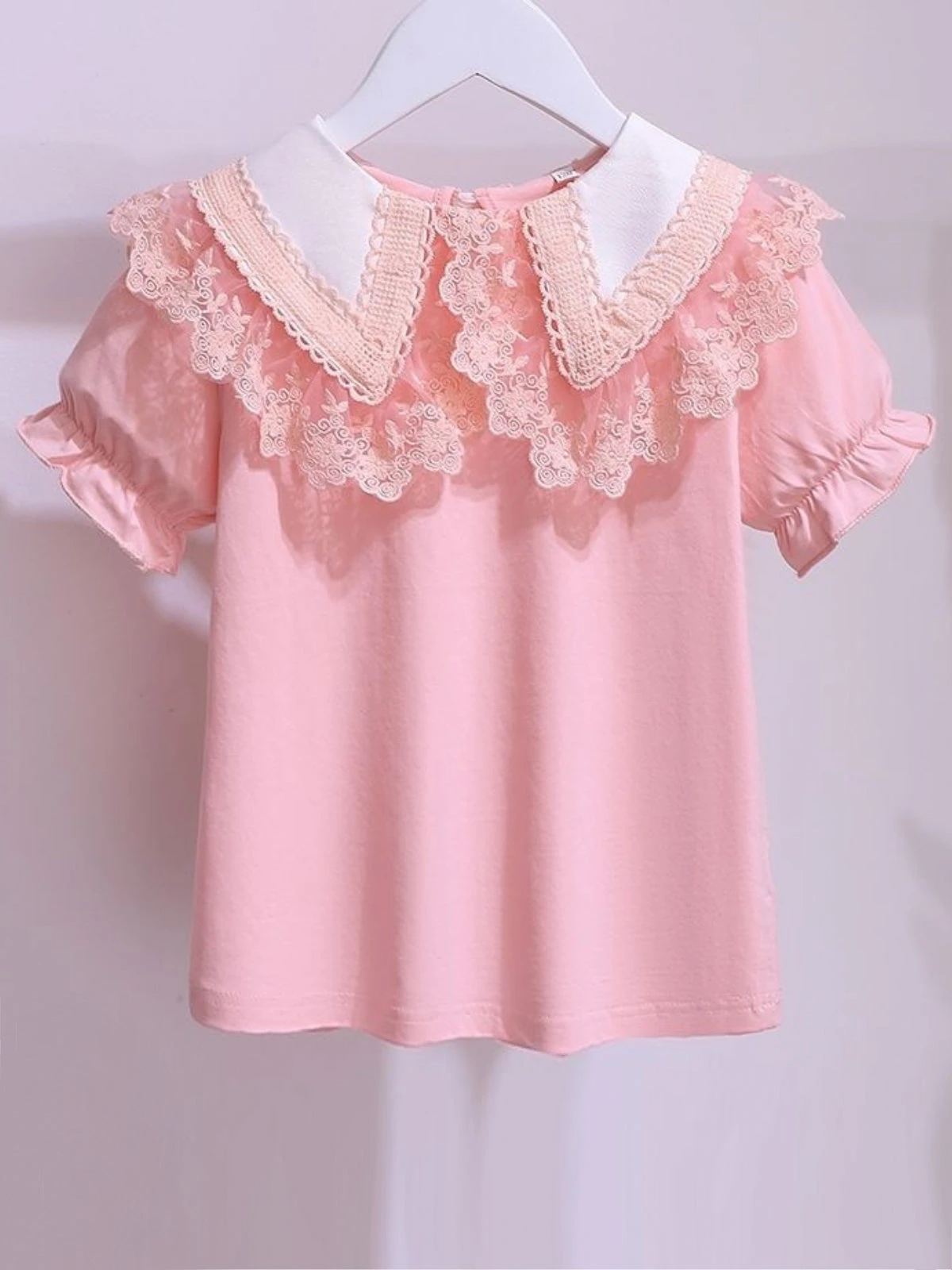 Tea Time Chic Lace Peter Pan Collar Top 4 Tea Time Chic Lace Peter Pan Collar Top - Image 2
