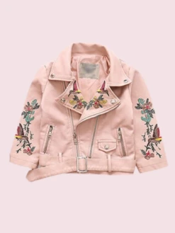 Embroidered Vegan Leather Moto Jacket -MEO Kid Clothing Shop 2 f9f431ef ed42 48a2 b3c2 b4a214ceb1bf