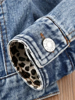 Leopard An A Denim Jacket -MEO Kid Clothing Shop 2a7b90c6e58926dd15f07cf82799552a