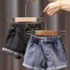Move My Way Elastic Waist Denim Shorts -MEO Kid Clothing Shop 2e0f1016bad9f643effdf1ab7d7062b9