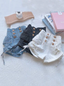 Yacht Life High-Waist Sailor Shorts