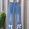 Cool & Classy Bowknot Frayed Jeans -MEO Kid Clothing Shop 32Reizing 20for 20listings 20 11