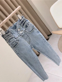 Setting Trends High Waist Denim Jeans