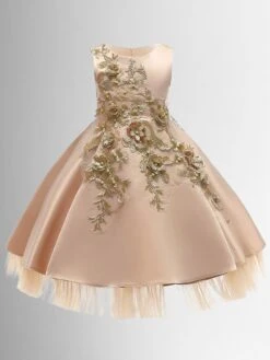 Regal Beauty Embellished Princess Dress