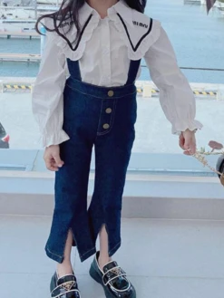 Playfully Chic Dark Blue Denim Overalls 11 Playfully Chic Dark Blue Denim Overalls -MEO Kid Clothing Shop 47Reizing 20for 20listings 20 36