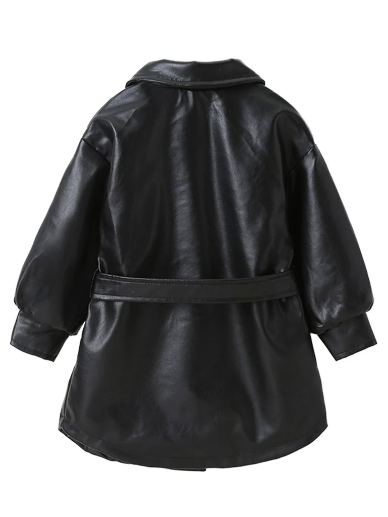 Sleek N Sassy PU Trench Coat 6 Sleek N Sassy PU Trench Coat - Image 4