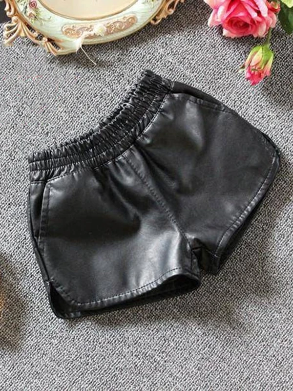 Trendy Moves Faux Leather Shorts 3 Trendy Moves Faux Leather Shorts
