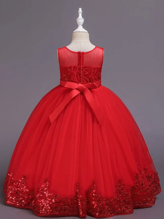 Royal Glow Sheer Collar Ball Gown 10 Royal Glow Sheer Collar Ball Gown - Image 8