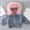 Most Popular Fur Hoodie Denim Jacket -MEO Kid Clothing Shop 68Reizing 20for 20listings 20 36