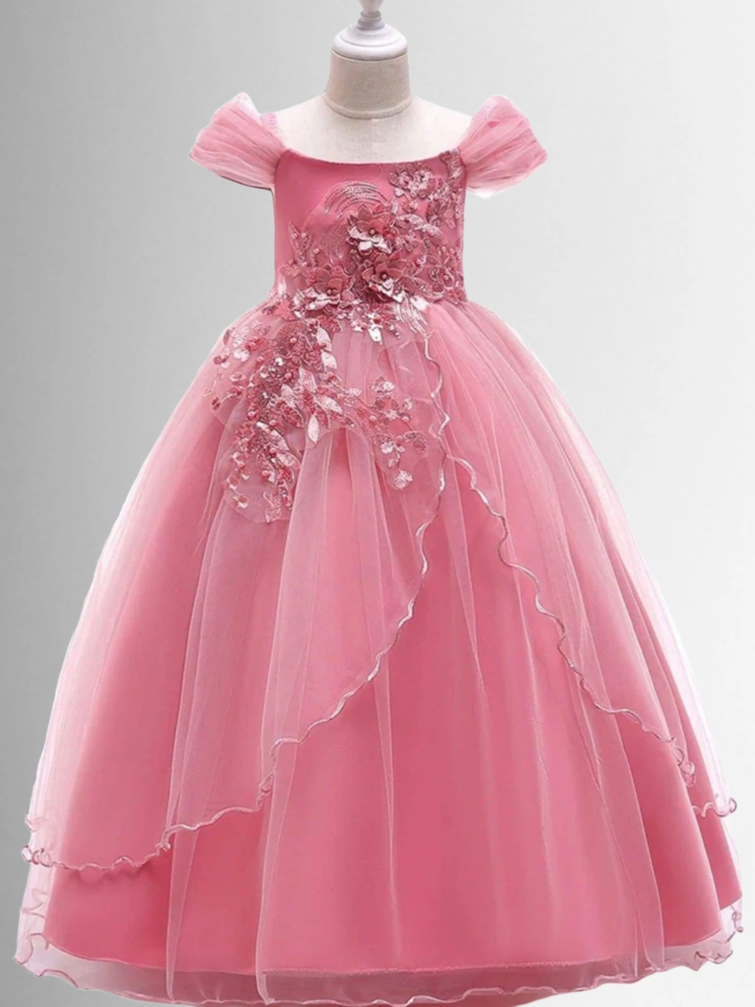 Regal Beauty Embellished Princess Gown 5 Regal Beauty Embellished Princess Gown - Image 3