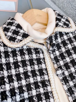 Girls She's Got Style Heavyweight Plaid Jacket -MEO Kid Clothing Shop 7b5e4e730579f98963b574ba25e1ee65