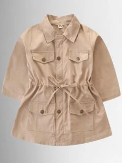 Trendsetter Trench Coat Dress -MEO Kid Clothing Shop 81 98dd868a 84a9 42a3 842a 90d47d79ee60