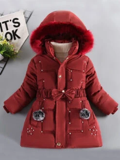 Chill & Chic Pearl Embellished Winter Jacket -MEO Kid Clothing Shop 95Reizing 20for 20listings 20 25