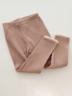 Always Comfy Ribbed Lace Cuff Leggings -MEO Kid Clothing Shop AlwaysComfyRibbedLaceCuffLeggings 2