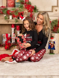 Mommy & Me Hot Cocoa & Christmas Movies Pajama Set -MEO Kid Clothing Shop DEC20CPPAJ1HCP 4