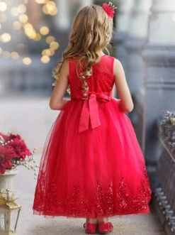 Royal Glow Sheer Collar Ball Gown 16 Royal Glow Sheer Collar Ball Gown -MEO Kid Clothing Shop DSC03374