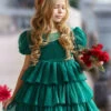 Royal Shimmer Chiffon Princess Dress -MEO Kid Clothing Shop DSC03630