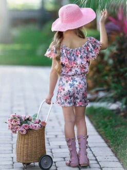 Precious Flower Short Set -MEO Kid Clothing Shop DSC05144 a1c84c9a 11ff 4f25 ad4a f5cca14bee2e