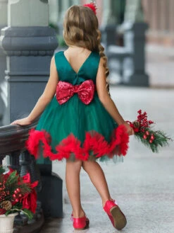 Merry Mistletoe Holiday Princess Dress