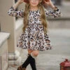 Don't Lose Your Spots Dress -MEO Kid Clothing Shop FALL12DR11CABL 2