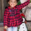 Bundled Up Plaid Peplum Hoodie Coat -MEO Kid Clothing Shop FALL12OUT23CABRP 1