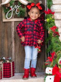 Bundled Up Plaid Peplum Hoodie Coat -MEO Kid Clothing Shop FALL12OUT23CABRP 330e0ba4 a256 4714 8eec 2a03c4211ba6