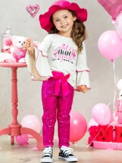 Cuter Than Cupid Sequin Legging Set -MEO Kid Clothing Shop FALL12SET104CAGPS 31 1