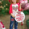 Be Mine Sequin Patched Denim Set -MEO Kid Clothing Shop FALL12SET110CAPRD 5