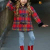 Bundled Up Love Plaid Hoodie Coat 1 Bundled Up Love Plaid Hoodie Coat -MEO Kid Clothing Shop FALL20OUT32CARWP 3