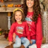 Mommy & Me Grateful, Thankful & Blessed Knot Hem Top -MEO Kid Clothing Shop FALL20TOP18CAGTB 1
