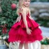 Special Gift Holiday Princess Dress -MEO Kid Clothing Shop GCDRA019 Red 8 7665bd46 75c7 408c a01c 482b8a9c8752