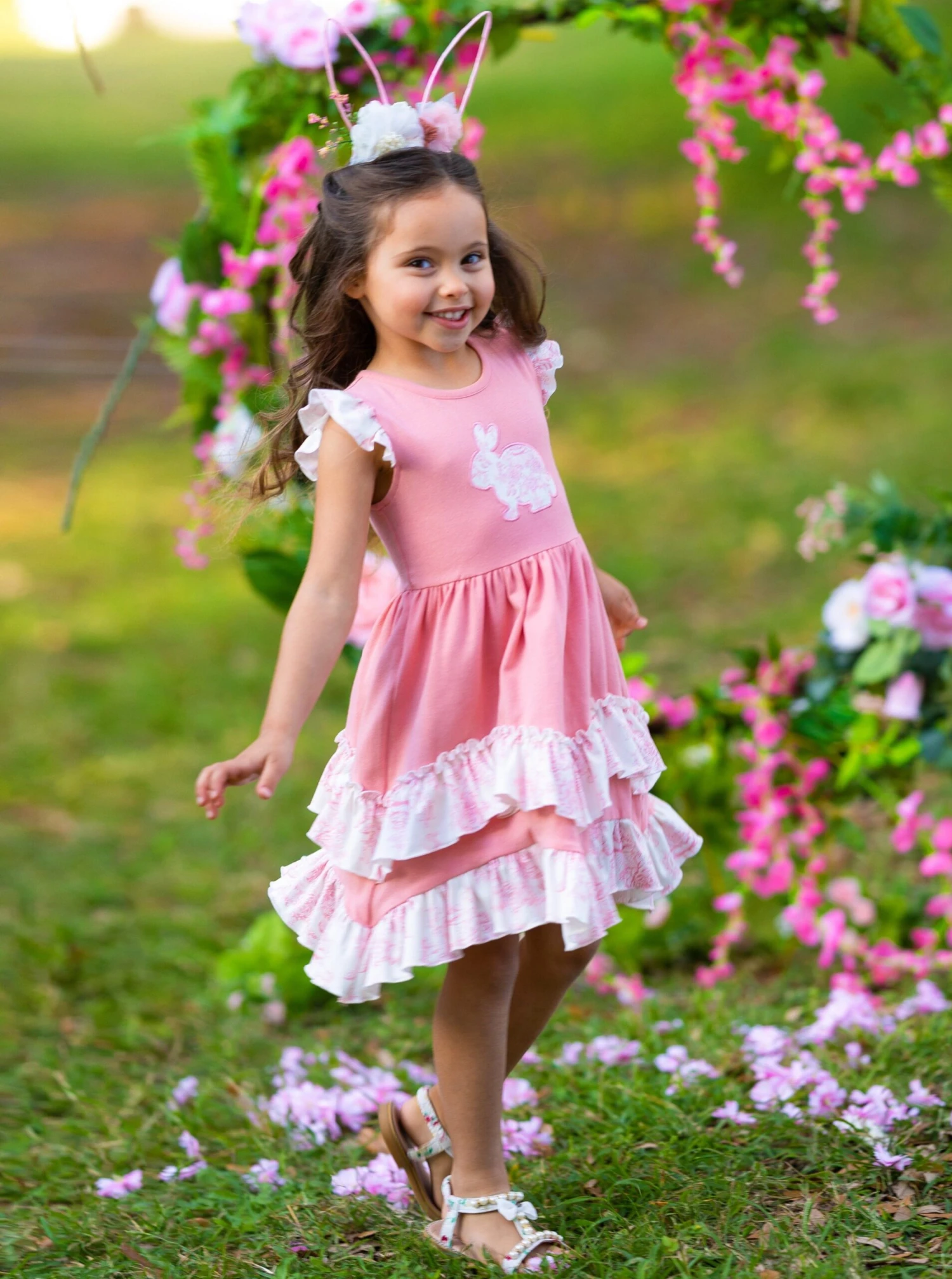 Hop Around Tiered Ruffle Dress 6 Hop Around Tiered Ruffle Dress - Image 4
