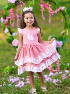 Hop Around Tiered Ruffle Dress