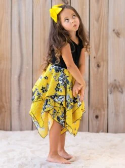 Spring Has Sprung Smocked Handkerchief Dress