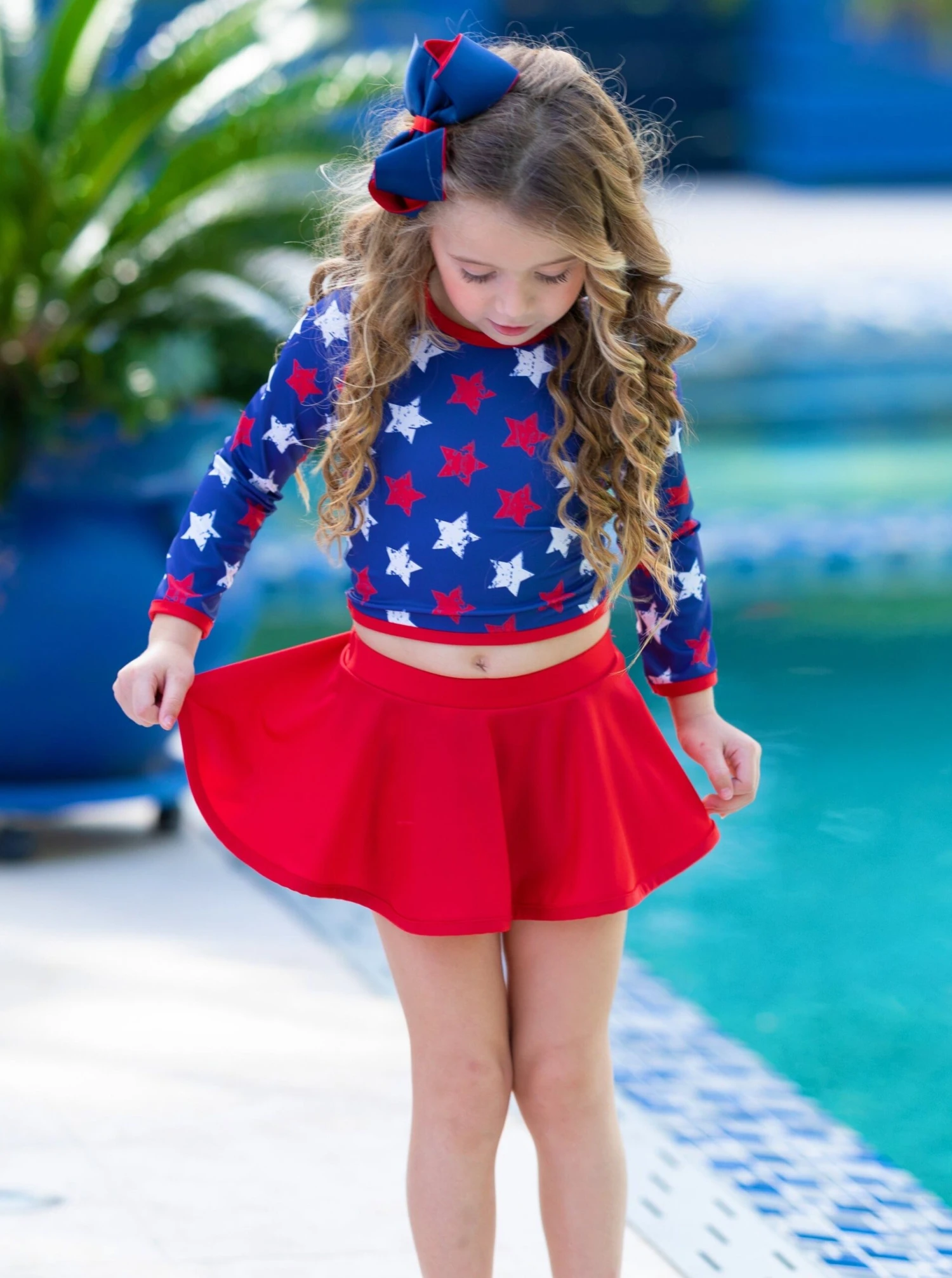 All The Stars Are Shining Skort Two Piece Swimsuit 4 All The Stars Are Shining Skort Two Piece Swimsuit - Image 2