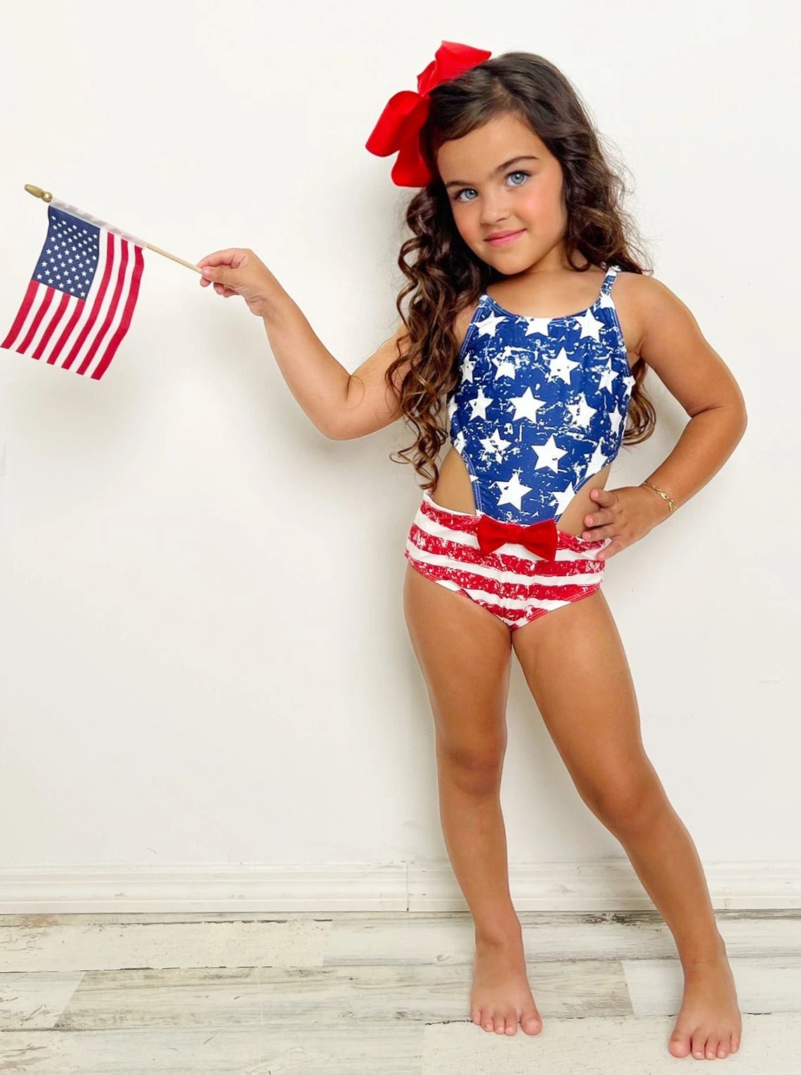 Patriotic Posh One Piece Swimsuit 8 Patriotic Posh One Piece Swimsuit - Image 6