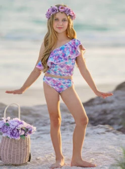 Mermaids Only One Shoulder Two Piece Swimsuit 11 Mermaids Only One Shoulder Two Piece Swimsuit -MEO Kid Clothing Shop GSSWC022 PastelRainbow 1 4fa4266a 172a 41f7 9a0d c6a331dee865