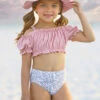 The Fanciest Under The Sun Two Piece Swimsuit -MEO Kid Clothing Shop GUSWC008 Pink 2