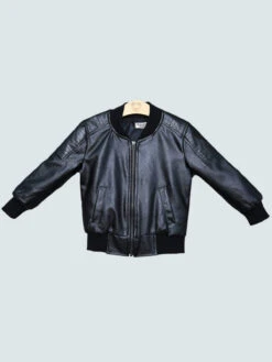 Girls Vegan Leather Bomber Jacket -MEO Kid Clothing Shop Halloween a0e24ead 6d77 48a0 ad7e fbb71baa4fa6