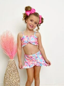 Girls Just Wanna Have Sun Three Piece Swimsuit -MEO Kid Clothing Shop IMG 1614