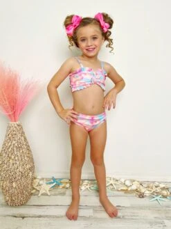Girls Just Wanna Have Sun Three Piece Swimsuit -MEO Kid Clothing Shop IMG 1616