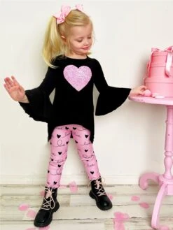 Love Is In The Air Hi-Lo Tunic & Legging Set -MEO Kid Clothing Shop IMG 4921 corrected
