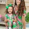 Mommy & Me Bahama Breeze Button Pajama Set -MEO Kid Clothing Shop JAN12CPPAJ1PGP 10