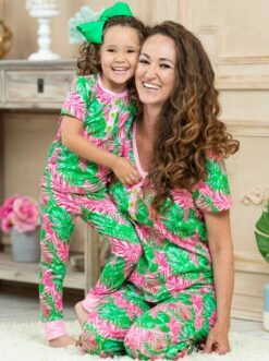 Mommy & Me Bahama Breeze Button Pajama Set -MEO Kid Clothing Shop JAN12CPPAJ1PGP 20