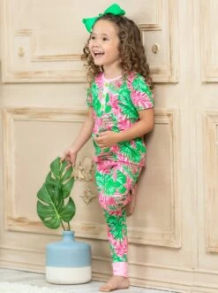 Mommy & Me Bahama Breeze Button Pajama Set -MEO Kid Clothing Shop JAN12CPPAJ1PGP 30