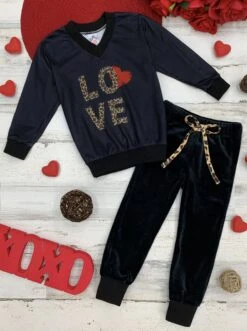 Mommy & Me Leopard Love Jogger Set 9 Mommy & Me Leopard Love Jogger Set -MEO Kid Clothing Shop NOV20CPSET1BLL