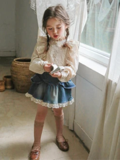 Cottagecore Dreams Beige Vintage Lace Blouse -MEO Kid Clothing Shop Reizingforlistings 2023 06 02T150250.910